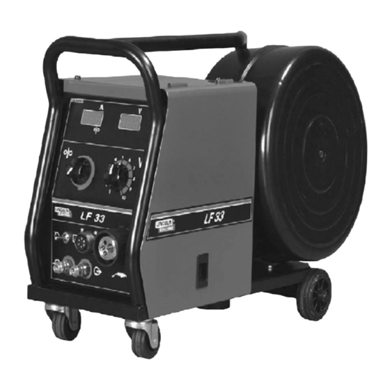 Lincoln Electric LINC FEED 33 Manual De Instrucciones