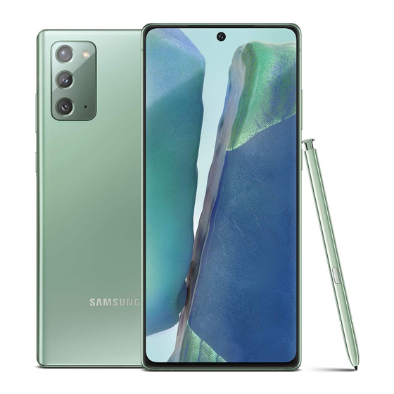 Samsung SM-N980F/DS Manual De Usuario