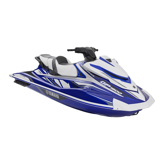 Yamaha WaveRunner GP1800 2017 Manual Del Propietario/Piloto
