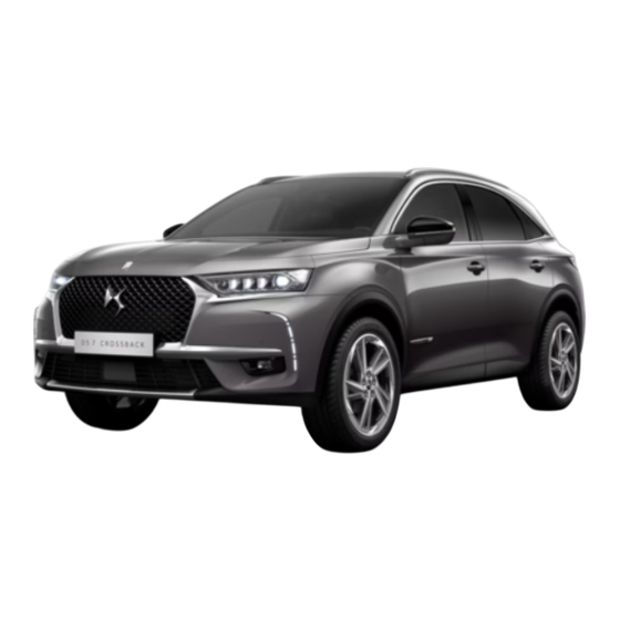 DS AUTOMOBILES DS 7 CROSSBACK Guía De Utilización