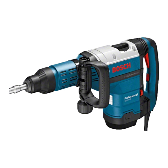 Bosch GSH 7 VC Professional Manual Original