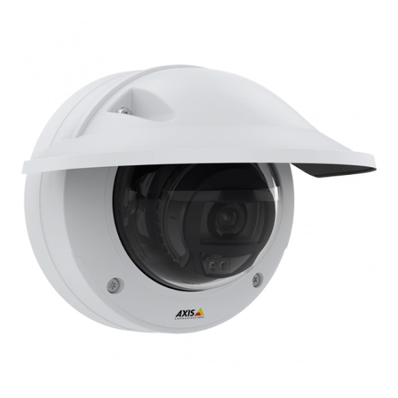 Axis Communications P3245–LVE-3 Guia Del Usuario