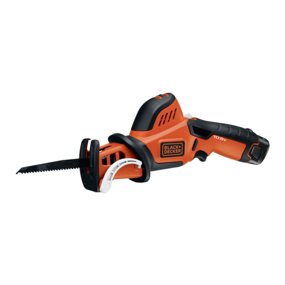 Black+Decker GKC108 Manuales