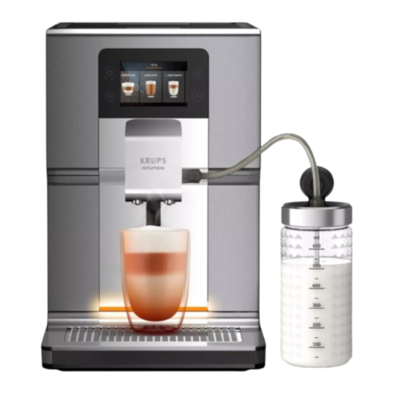 Krups EA875 INTUITION PREFERENCE+ Manual De Instrucciones