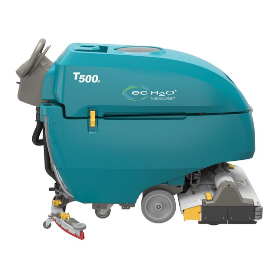 Tennant T500e Manual Del Operario