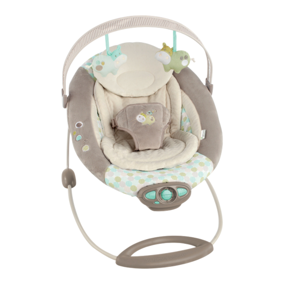 ingenuity The Gentle Automatic Bouncer Manual Del Usuario