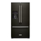 KitchenAid KRFF577 - 26.8 Cu. Ft. Refrigerador de Puerta Francesa de Profundidad Estándar con Dispensador de Hielo y Agua Exterior Manual