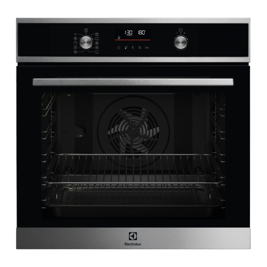 Electrolux EOF6P46X - Vista del horno