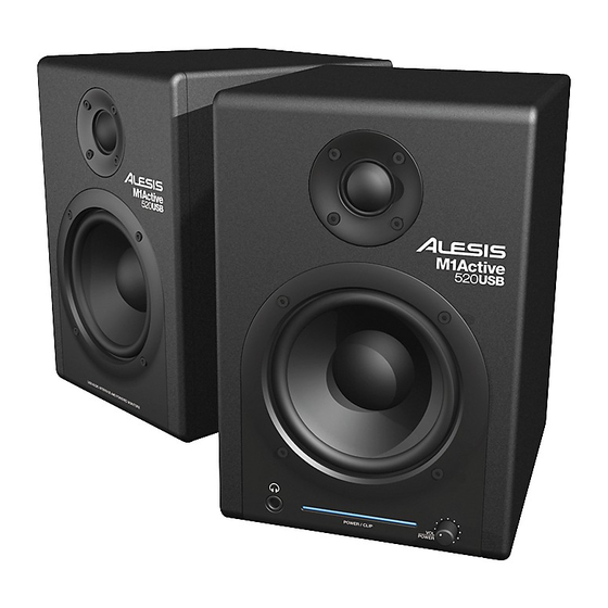 Alesis M1ACTIVE 520 USB Guia De Inicio Rapido