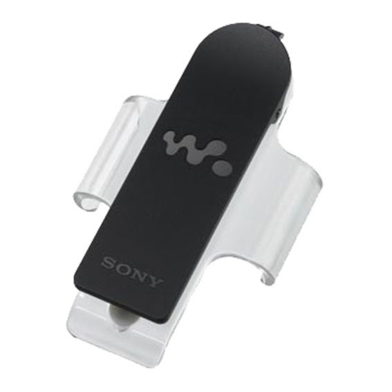 Sony Walkman CLP-NWS610 Clp-Nws