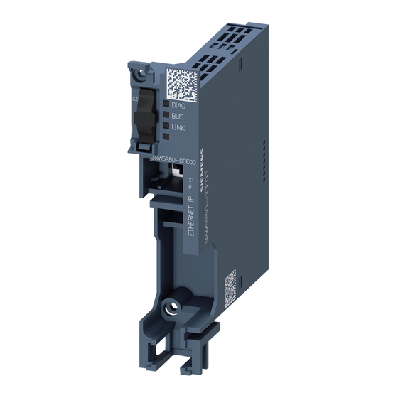 Siemens SIRIUS 3RW5 Manual De Producto