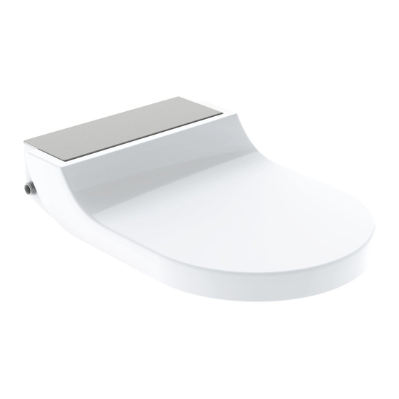 geberit AQUACLEAN TUMA COMFORT Manual De Instrucciones