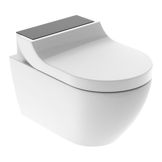 geberit AQUACLEAN TUMA COMFORT Instrucciones De Uso