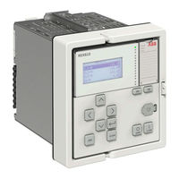 Abb RELION REX610 Manual De Instalación