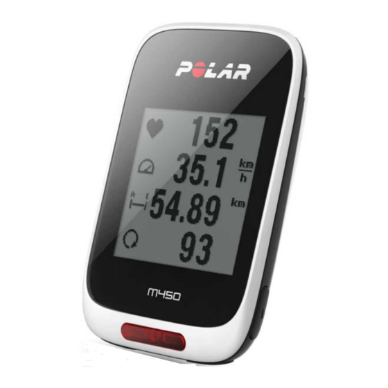 Polar M450 Manuales