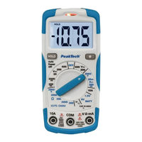 Peaktech 1075 Manual De Uso
