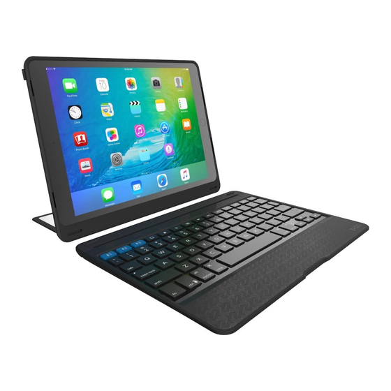 Zagg Slim Book Pro Manuales