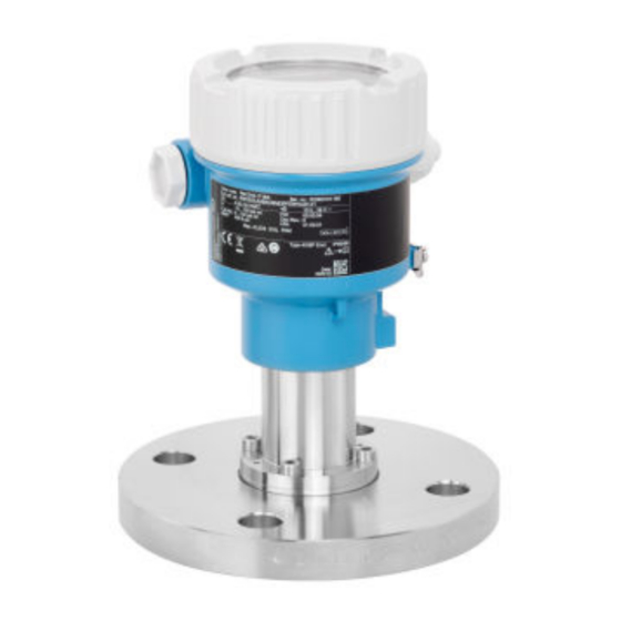 Endress+Hauser Cerabar PMC51B Manual De Instrucciones