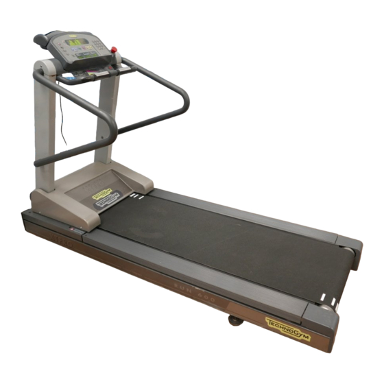 Technogym RUN 600 XT PRO Manual Para El Usuario