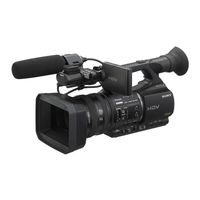 Sony HVR-Z5E Manual De Instrucciones