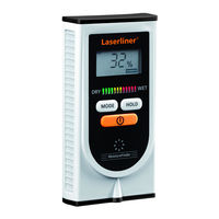 LaserLiner MoistureFinder Manual De Instrucciones