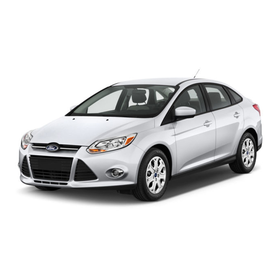 Ford FOCUS 2011 Guía Breve
