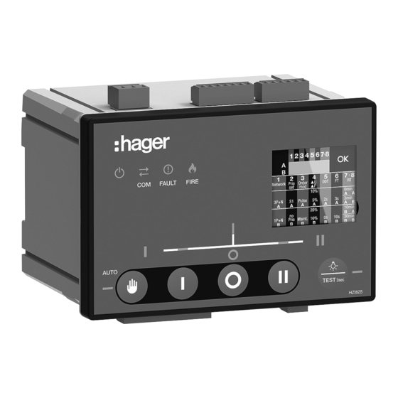 hager HZI815 Manual De Instrucciones