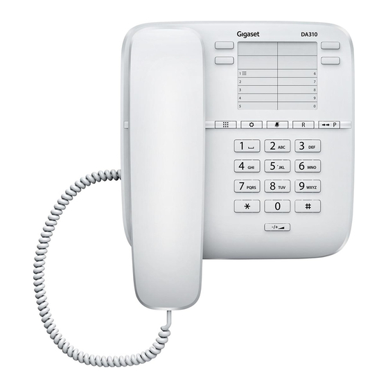 Gigaset DA310 Manual De Instrucciones