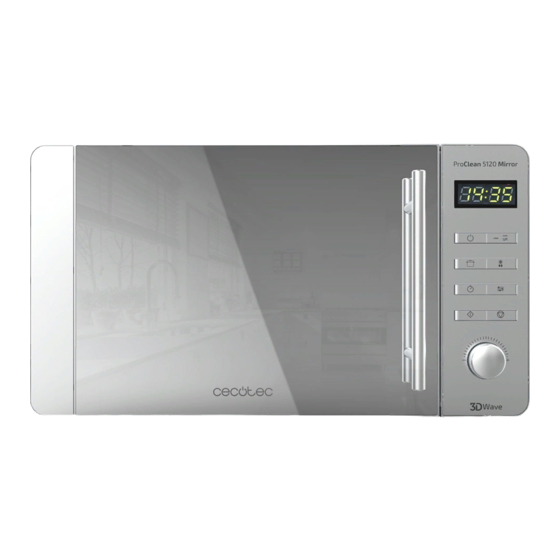 cecotec ProClean 5120 Mirror Manual De Instrucciones