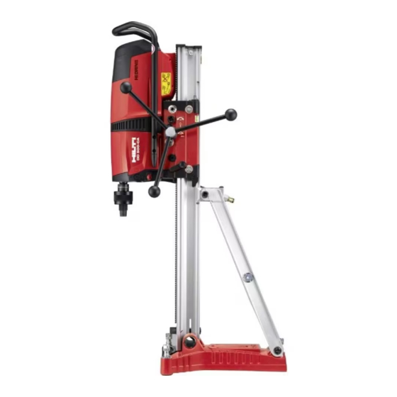 Hilti DD 350-CA Manual De Instrucciones