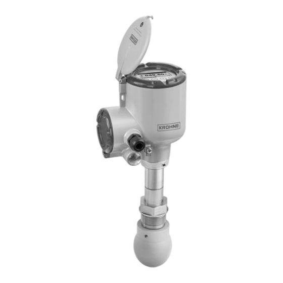 KROHNE OPTIWAVE 7400 C Manual