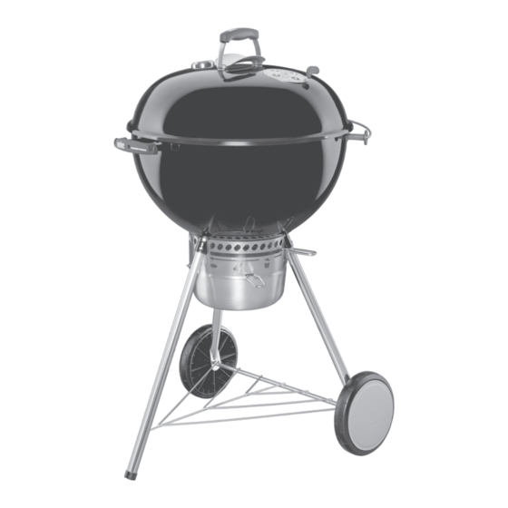 Weber MASTER-TOUCH 57862 Manual De Instrucciones