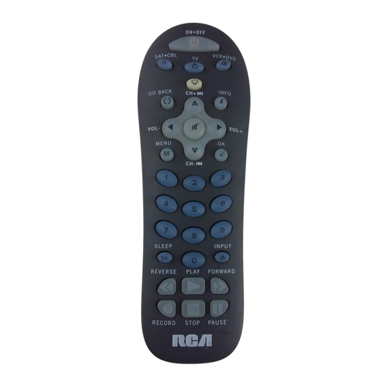RCA RCR311W Manual De Programación