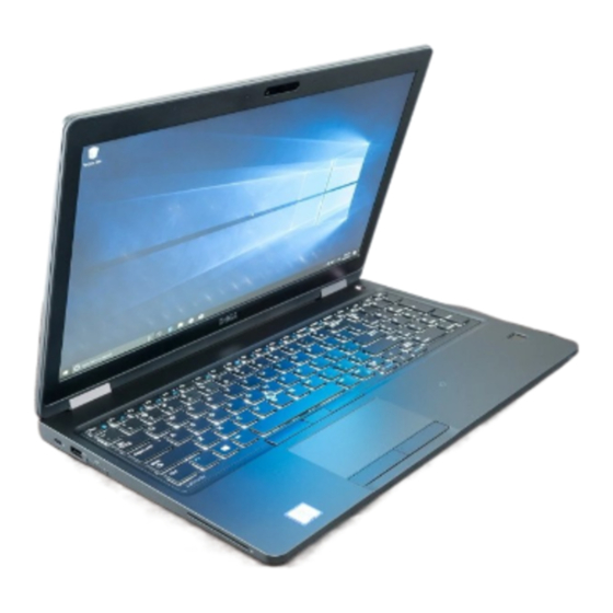 Dell Latitude 5580 El Manual Del Propietario