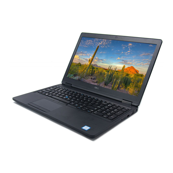 Dell Latitude 5580 Manual Del Propietário
