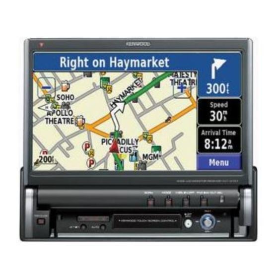 Kenwood KVT-M707 Manual De Instrucciones