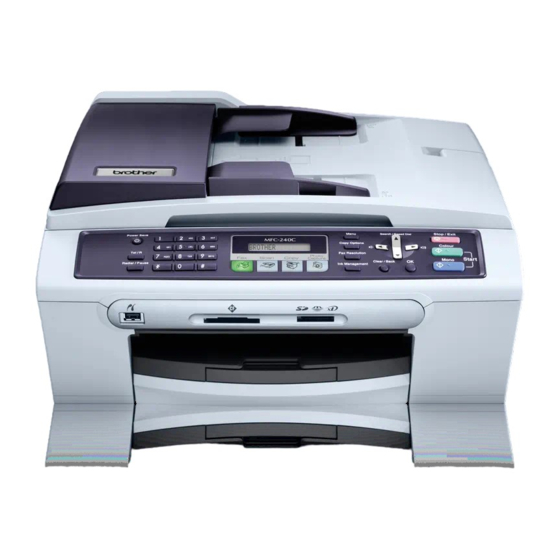 Brother MFC-240C Guía De Configuración Rápida