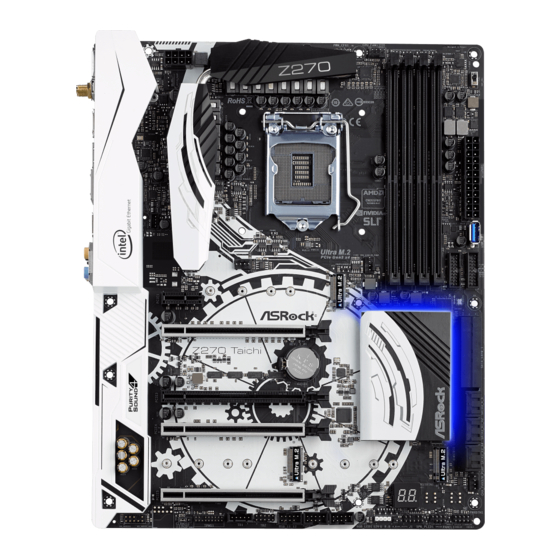 ASROCK Z270 Taichi Manual Del Usuario