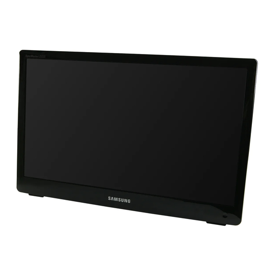 Samsung SyncMaster LD190 Manual Del Usuario