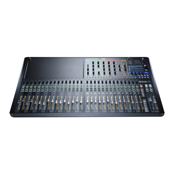 SoundCraft Si Compact Serie Manuales