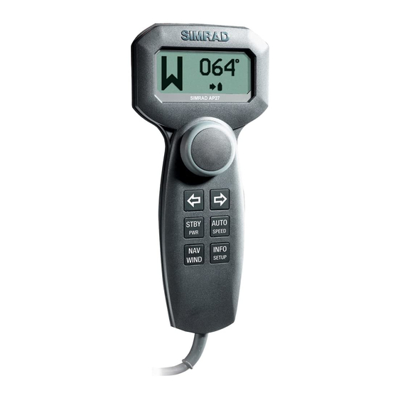 Simrad AP26 Manual Del Usuario