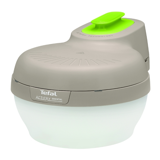 TEFAL ACTIFRY Essential Manual Del Usuario