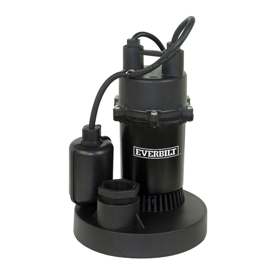 Everbilt SBA025BC Guía De Uso Y De Mantenimiento
