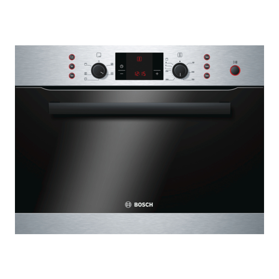 Bosch HBC83K553 Instrucciones De Uso