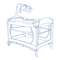 Muebles para Bebés y Niños Pequeños Baby Trend Nursery Center Manual De Instrucciones