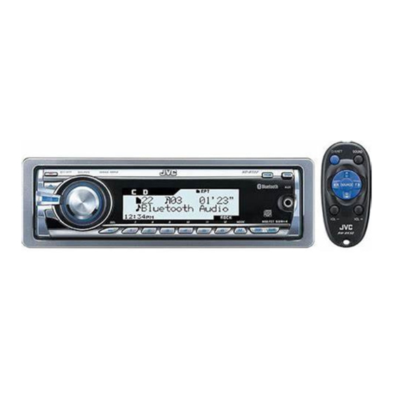 JVC KD-BT22 Manual De Instalación/Conexion