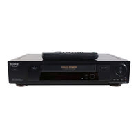 Sony SLV-SX600E Manual De Instrucciones