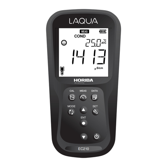 horiba LAQUA 200 Serie Guia De Inicio Rapido