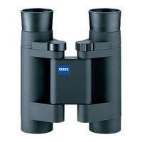 Zeiss Conquest 10 x 25 T Compact Modo De Empleo