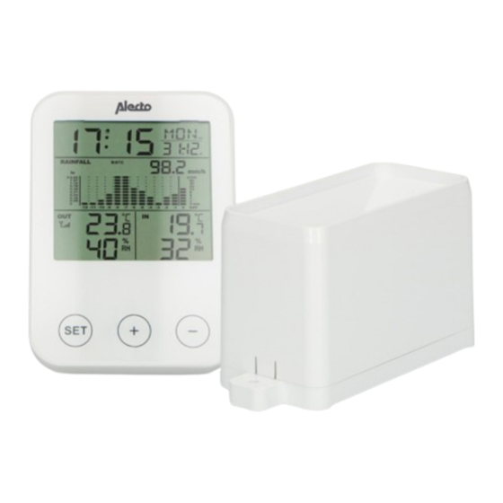 Alecto WS-1200 Manual De Instrucciones
